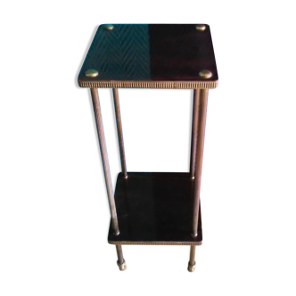 Console en formica verni années 50/60