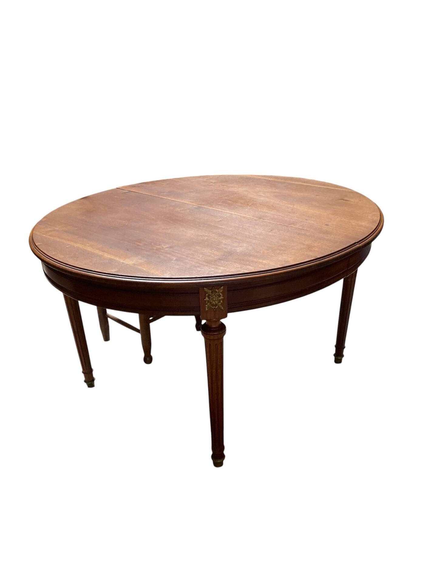 Table ovale  de style Louis XVI – Bois et Bronzes dorés