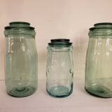 Set of three jars