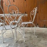 Wrought iron living room