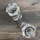 Pair of signed Baccarat Aladin candlesticks