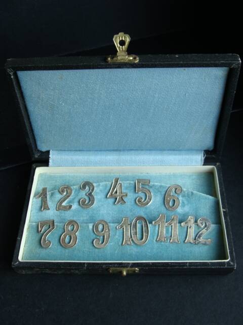 Table decoration / silverware glass markers