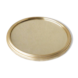 Round mirror tray