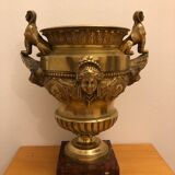 Large gilded bronze cut