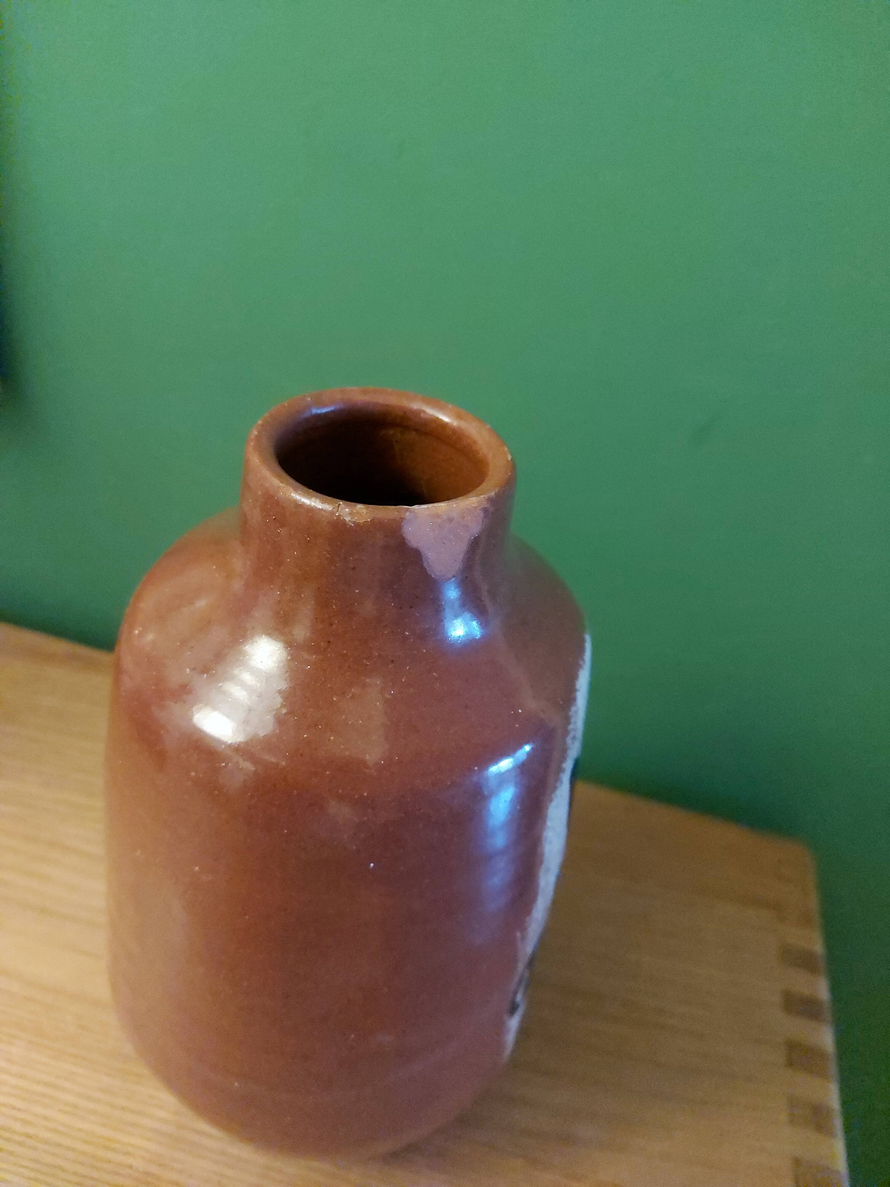 Terracotta vase 50s, 60'S