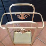 Brass umbrella holder art deco style
