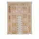Hand knotted rug, vintage turkish rug 103x132 cm