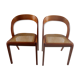 Paire de chaises gondole Baumann