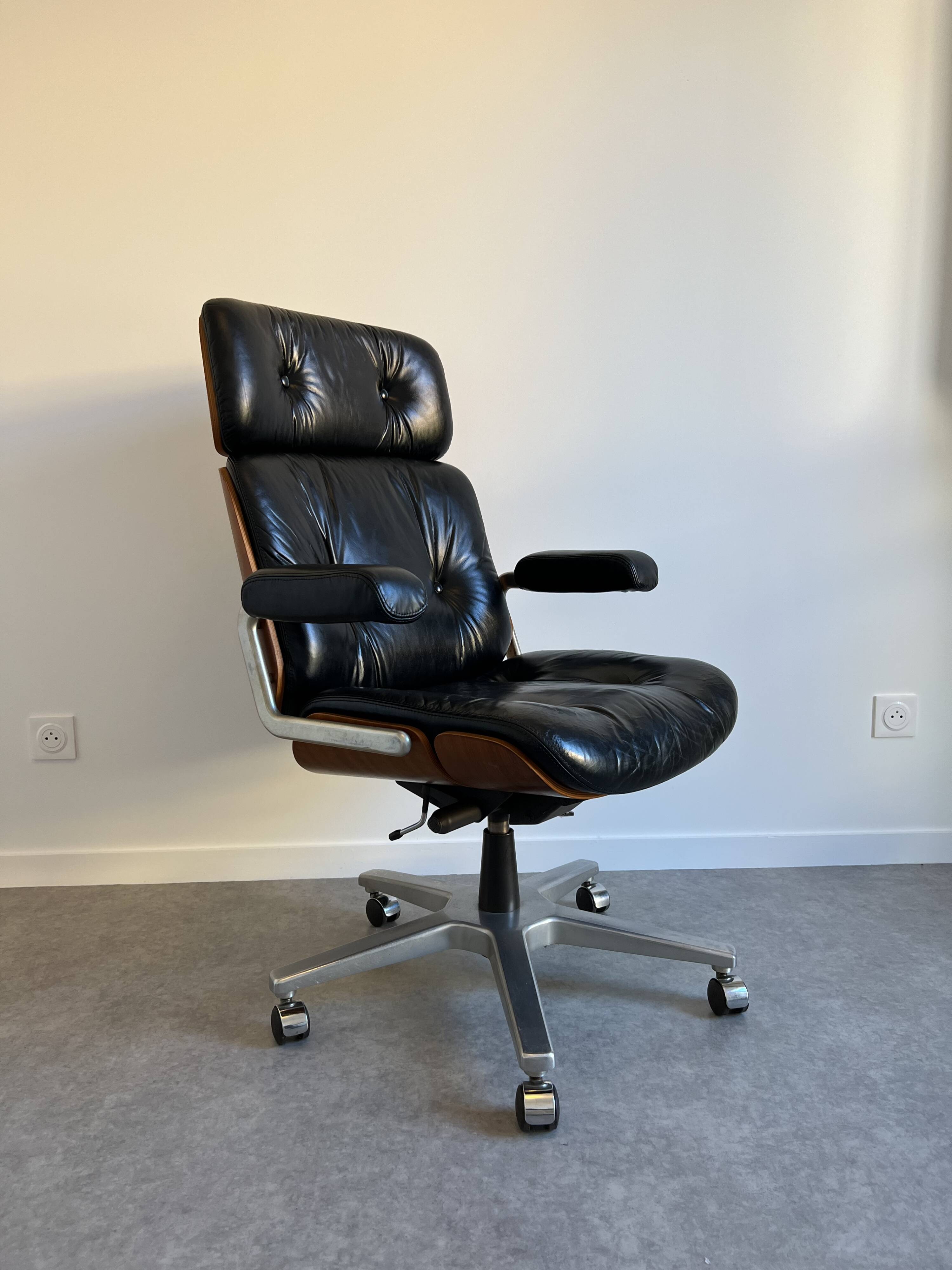Stoll Giroflex Office Chair by Karl Dittert 1970s Vintage