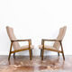 Pair of Mid-Century armchairs, Czechoslovakia, 1960's