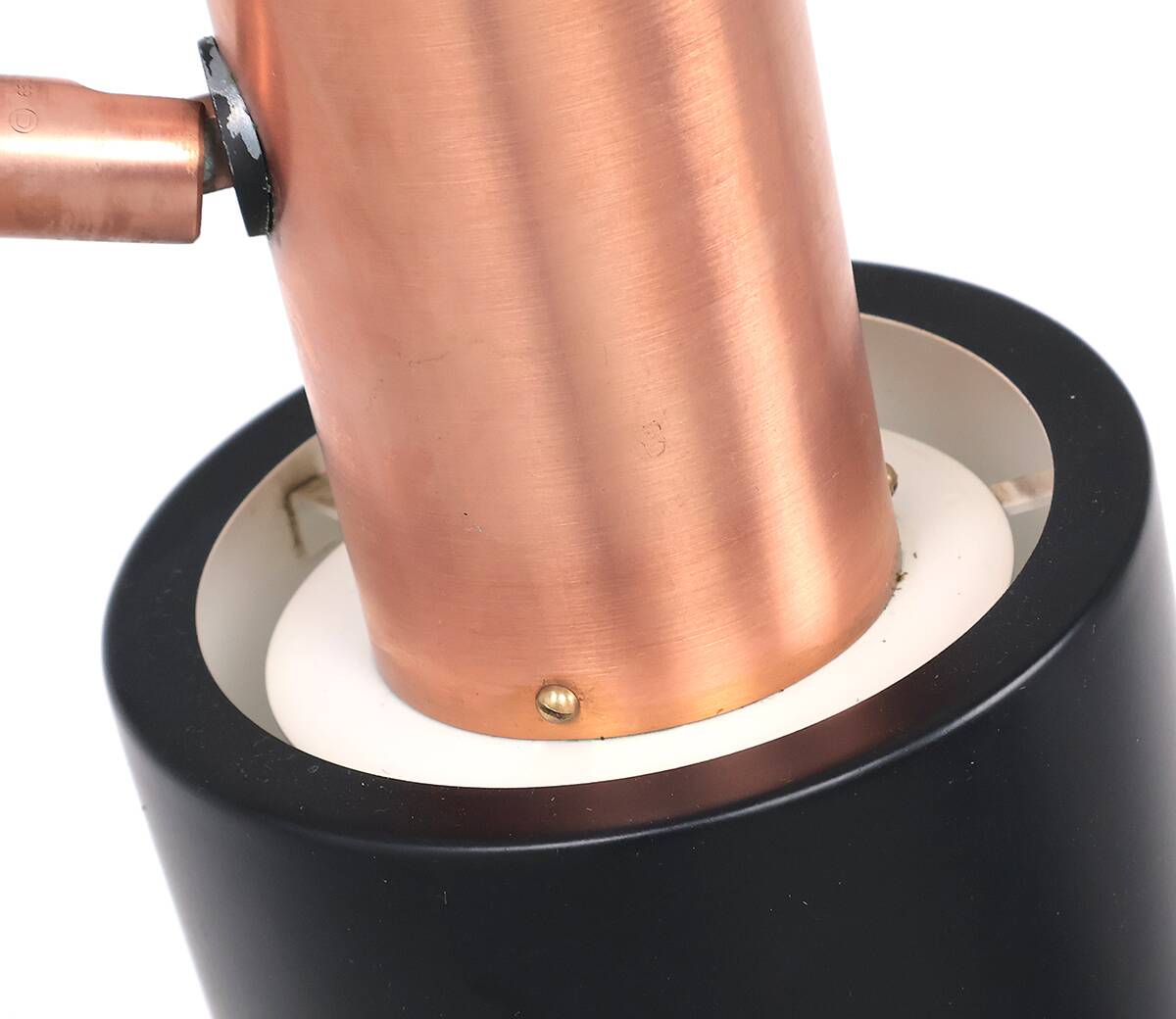 Fog en Morup Studio copper floorlamp, 1960s