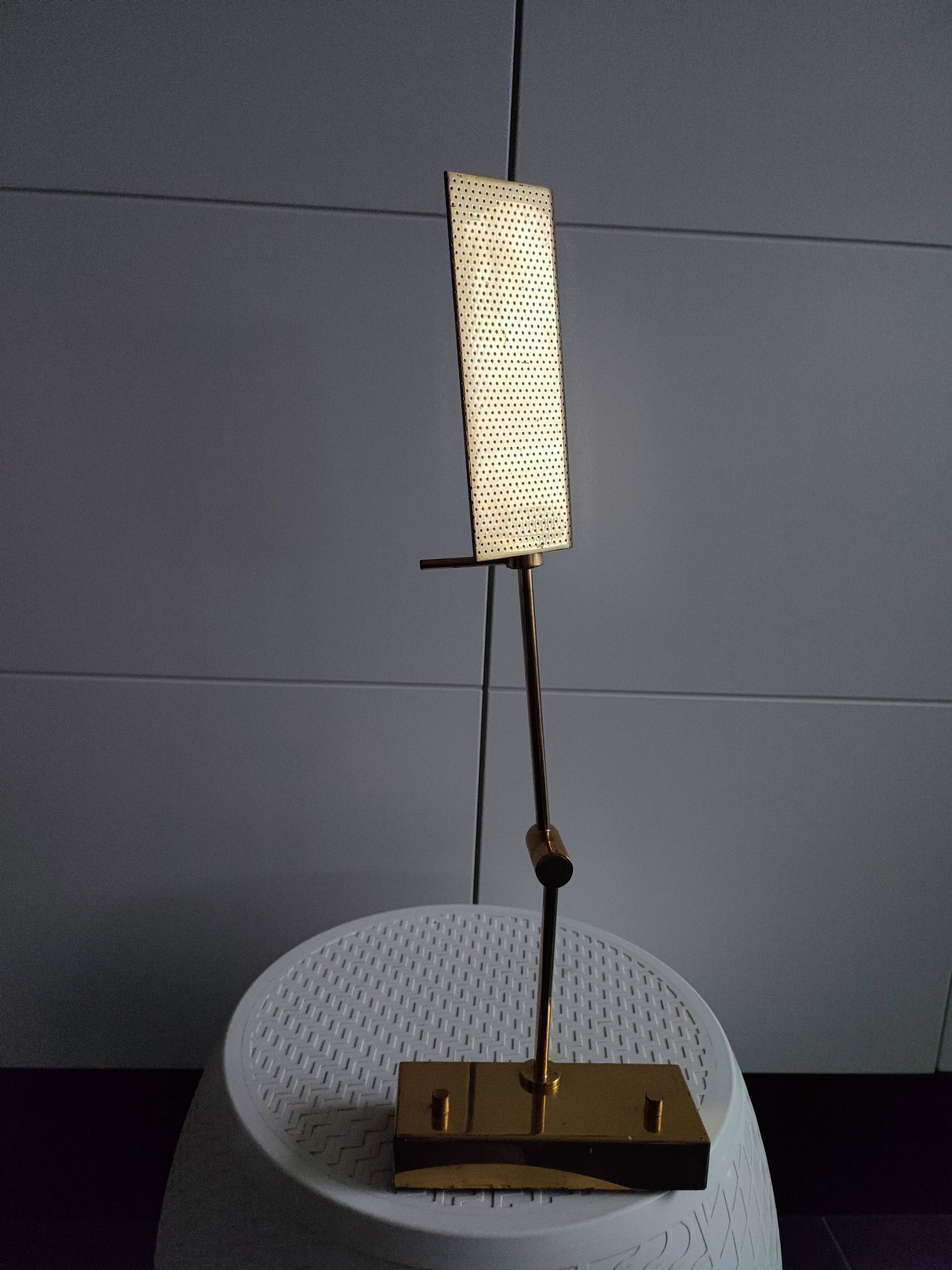 Brass wall or reading light