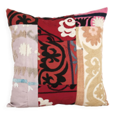 Vintage embroidered cushion cover 46x48 cm
