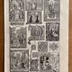 Lithographie gravure sur la miniature de 1922