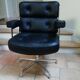 Italian leather desk chair