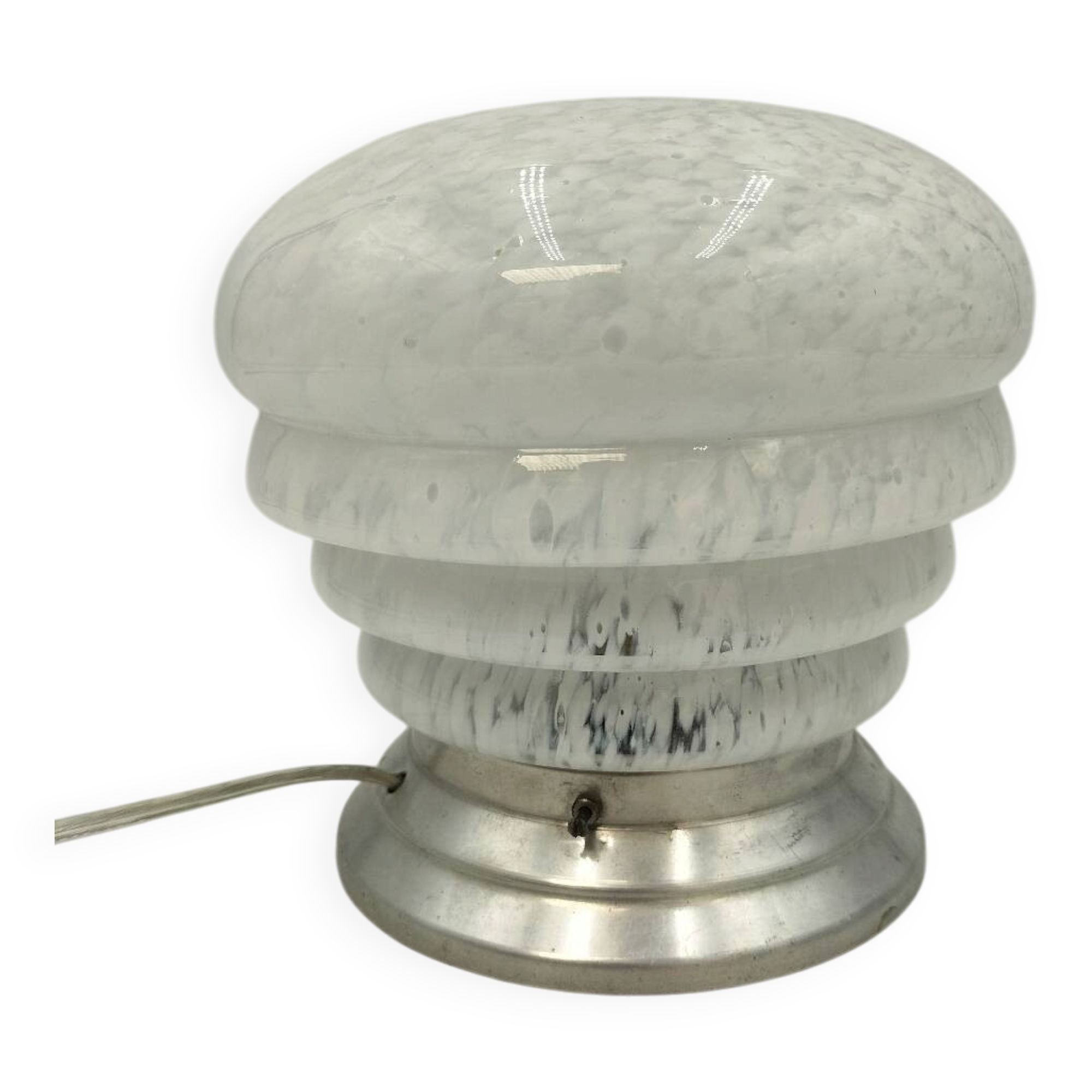 Lampe en verre de Clichy