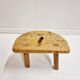 Allmoge stool/Swedish craftsmanship, dated 1948