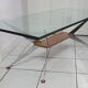 Coffee table with compass legs from the 60s