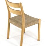 Lot de 6 chaises en chêne EMC Mobler 'Lem' - design danois - chêne