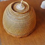 Rattan pendant light