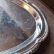 Oval metal plate
