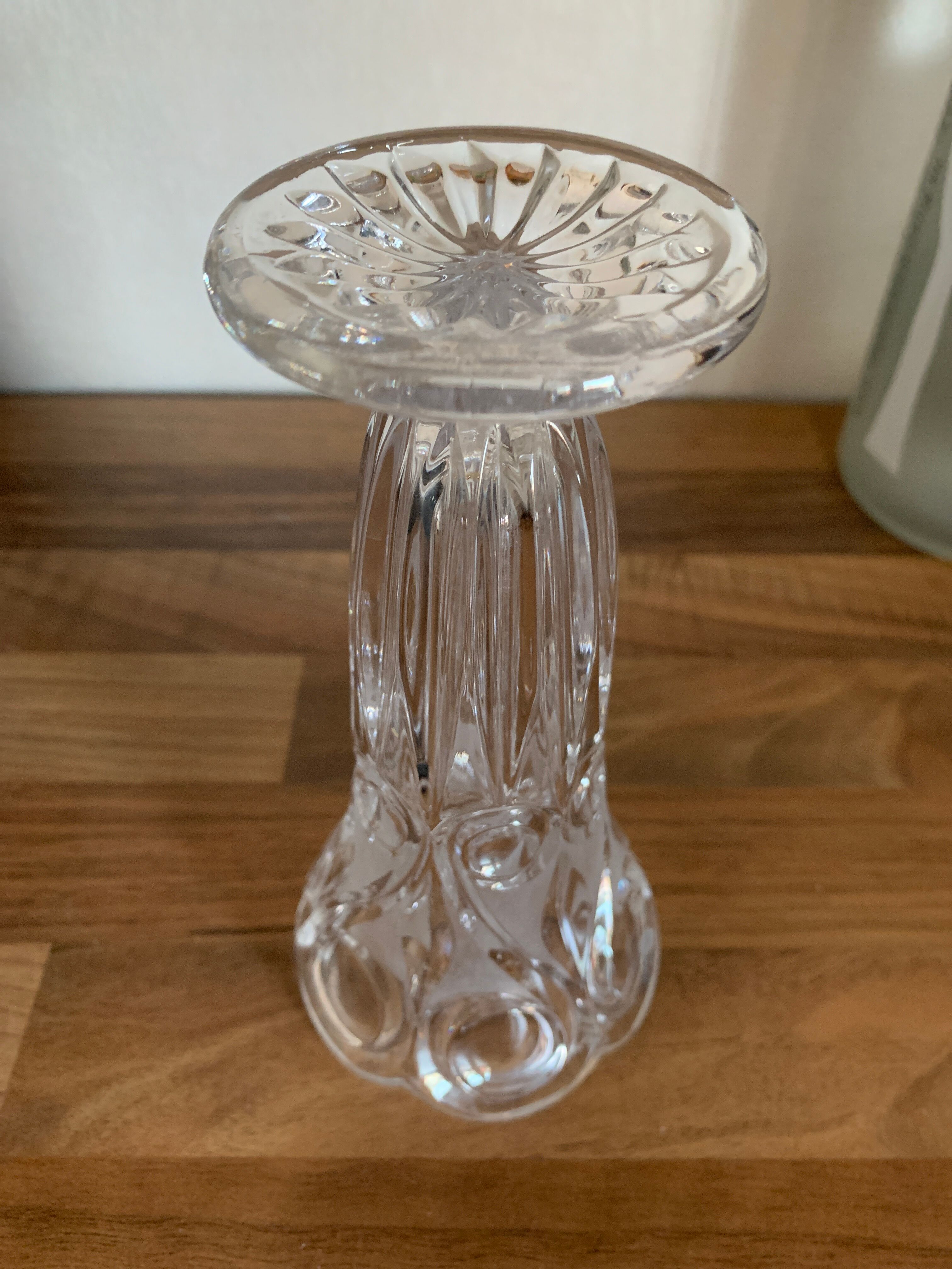 Old glass vase
