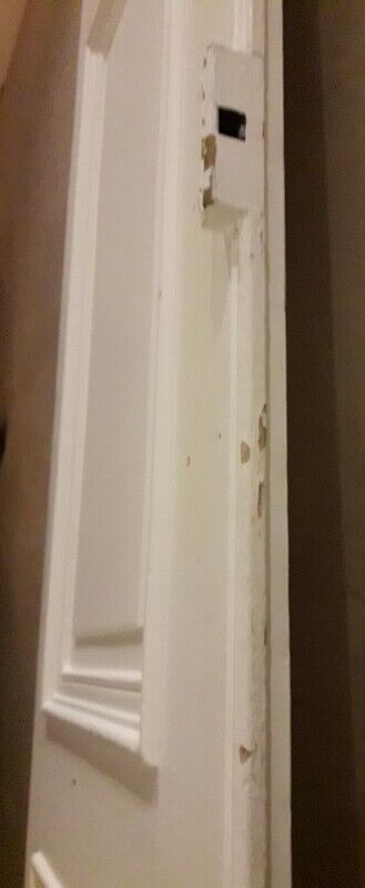 Communication door 69x243cm double-sided molded panel