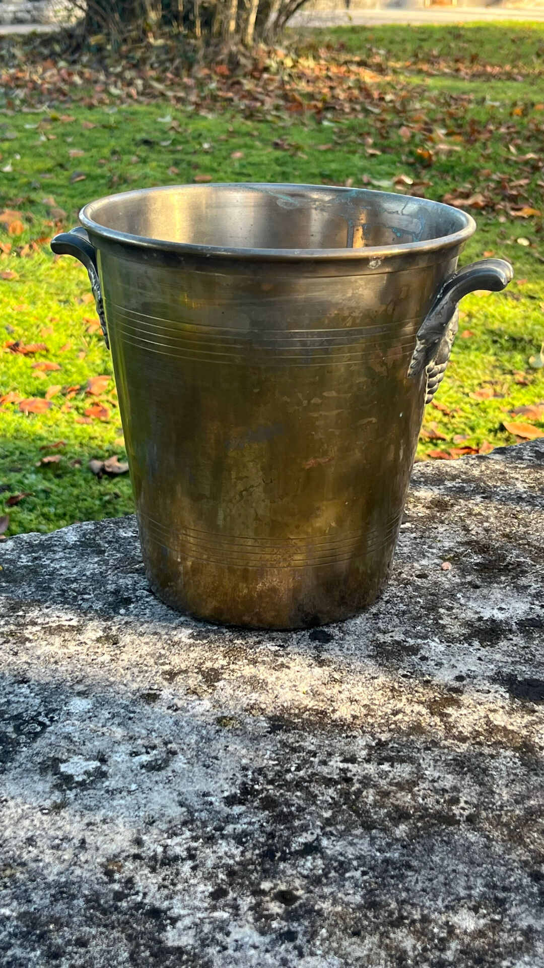 Abel lepitre champagne cooler, vintage french ice bucket