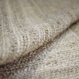 Flat-woven jute Indian rug, 1970s