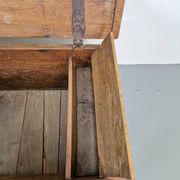 Antique Brutalist Chest in Oak, 1800
