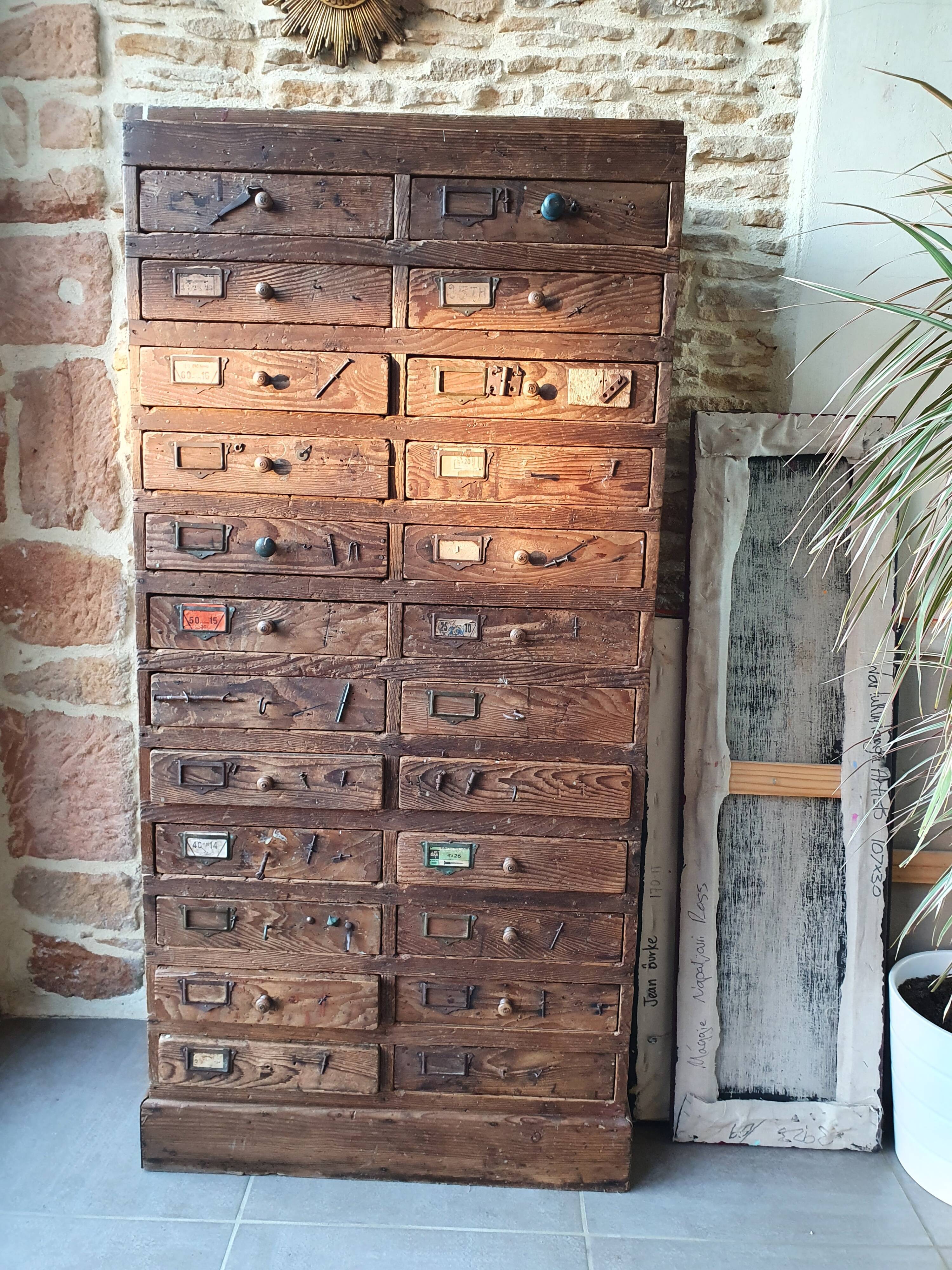 Trade cabinet 24 drawers