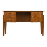 Small Mid-Century Danish Teak Desk, 1970s