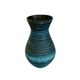 Accolay, blue ceramic vase, "gauloise" collection, 1960s