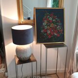 Tableau peinture fleurs