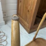 Small banbou tripod table from the 70s
