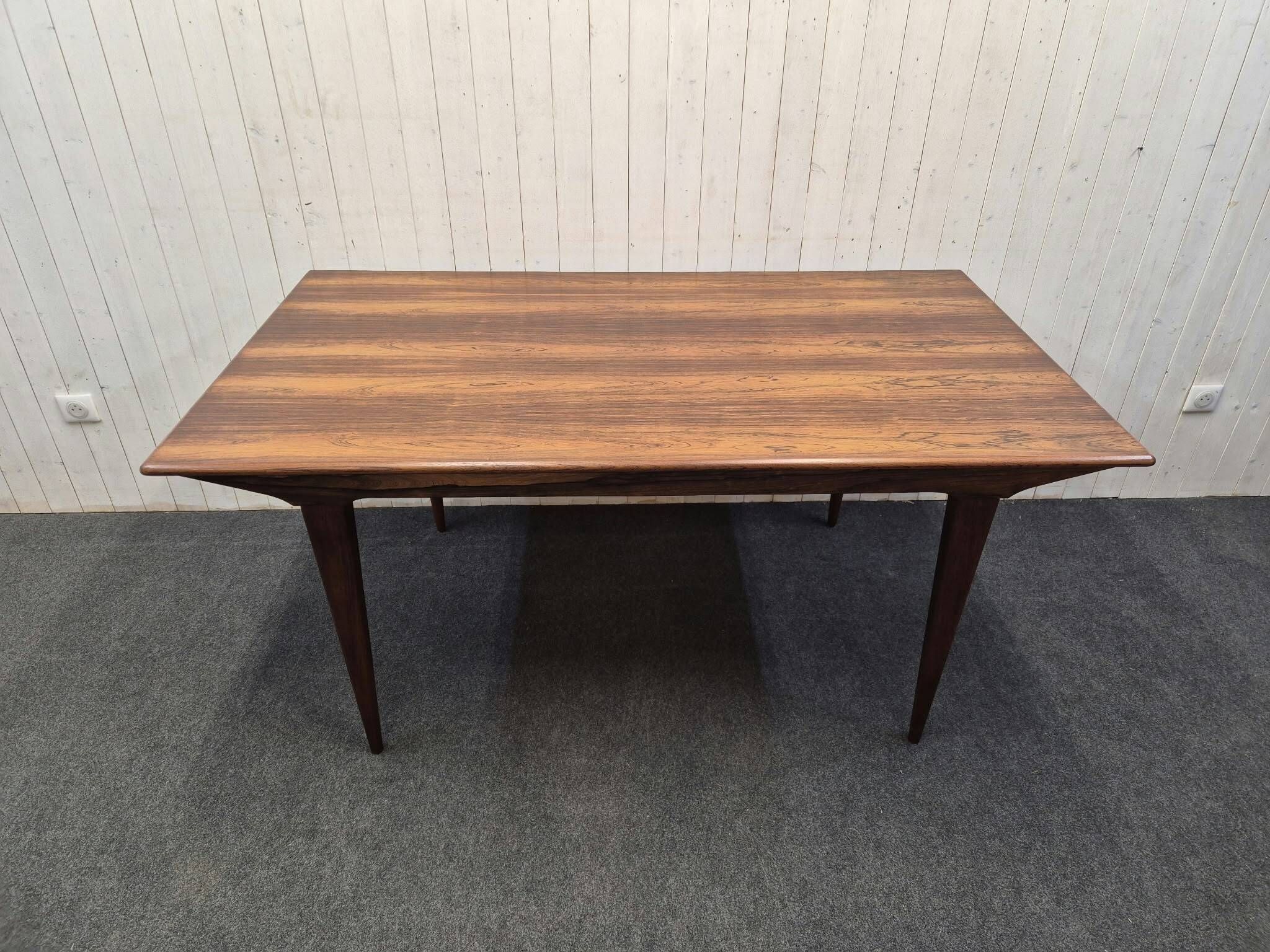 Scandinavian rosewood table malora