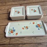 Service à dessert Charbonnier de Salins