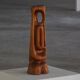 Grande sculpture en bois "Femme" par Ole Wettergren, Moderne danoise, années 1970