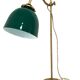 old desk lamp with banker notary gallows green opaline