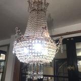 Crystal hot air balloon chandelier