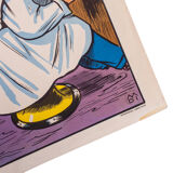 Poster school vintage No. 13 the hairdresser & No. 14 at the Baker - V. 2 - Editions M.D.I