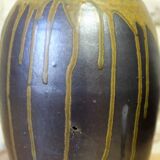 Large glazed stoneware vase Lucien Arnaud Saint-Amand-en-Puisaye