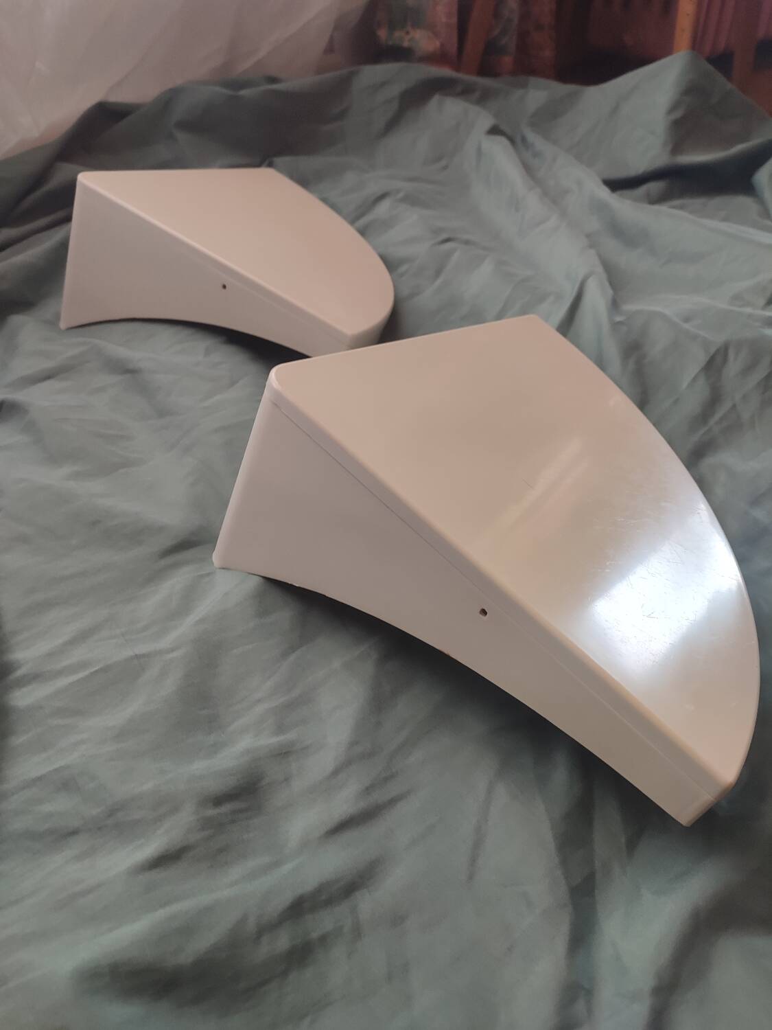 Étagère d'angle époque 70 prisunic