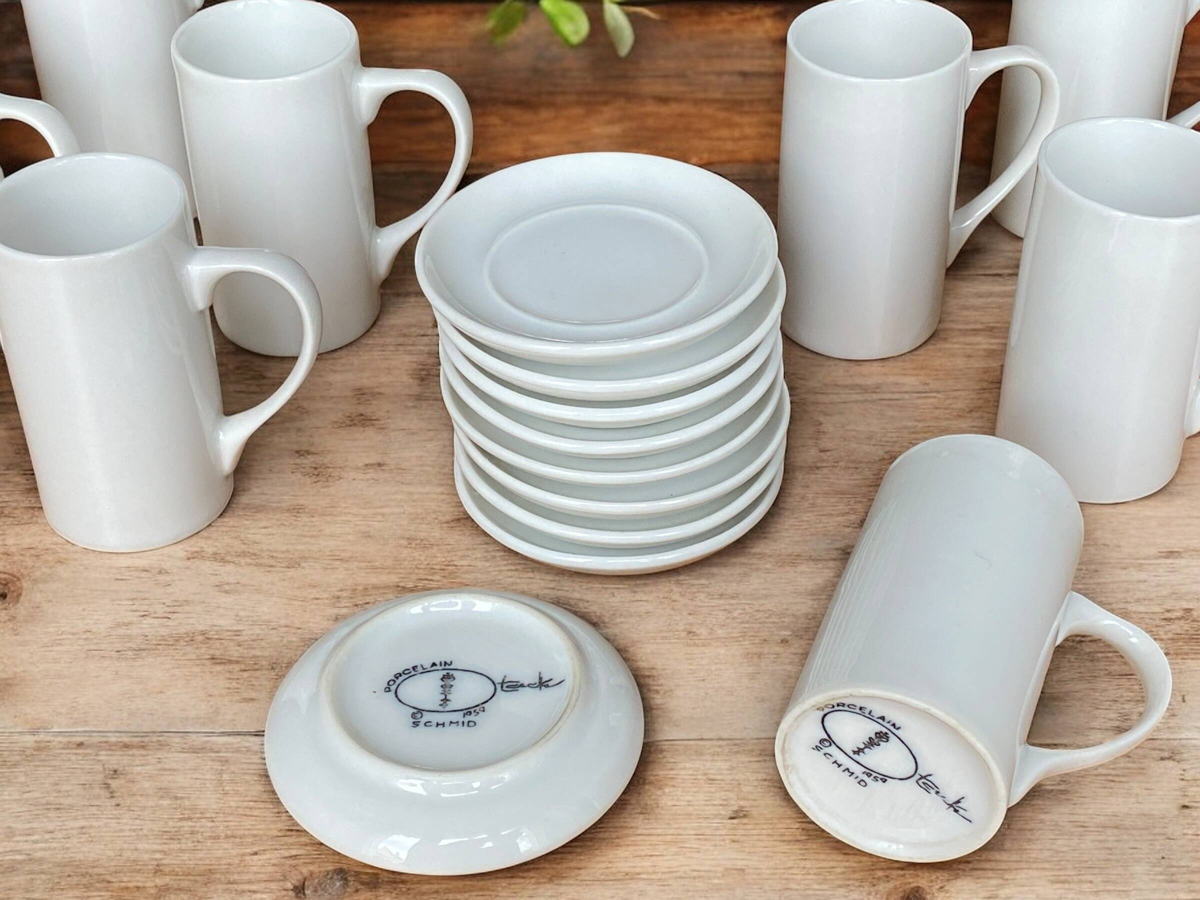 Schmid Design Tack Modernist Porcelain Coffee Set - 1959