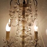 Stamped chandelier