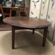 Oval coffee table in vintage oak year 40/50