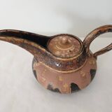 Théière en terre cuite émaillée Art DÉco signée Marcellus Aubry, années 1930