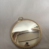 Mirror bulging witch shape pocket watch