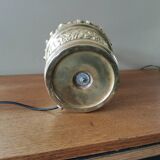 Antique brass lamp base