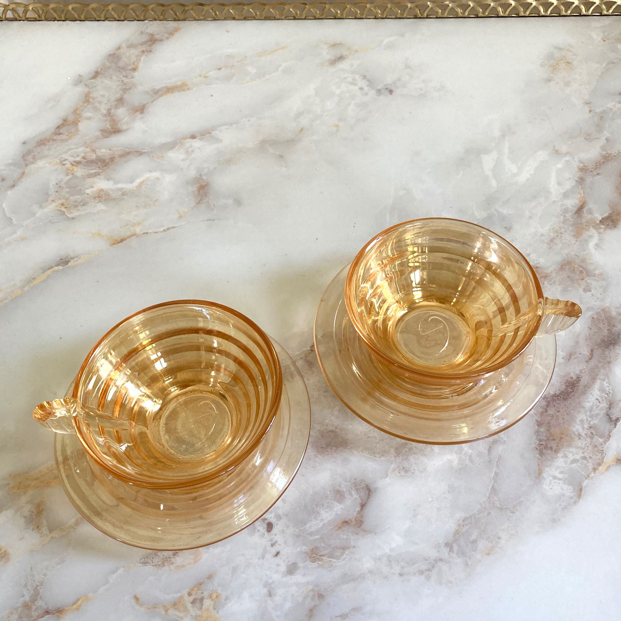Coffee cups and saucers